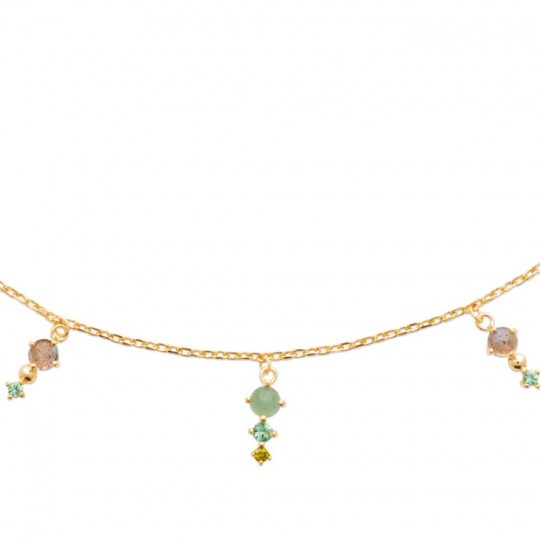 Collier Breloques Plaqué or...