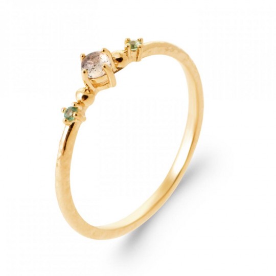 Bague Plaqué or 750/000...