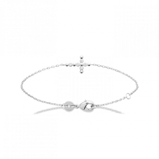 Bracelet Croix Argent...