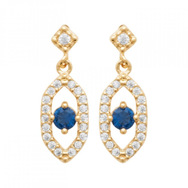 Collier Femme CARADOR En Or 750/000 Bicolore Et Oxydes De Zirconium