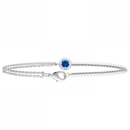 Bracelet Mi-Rigide Argent...