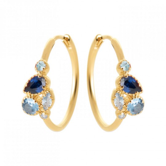 Créoles Plaqué or 750/000...