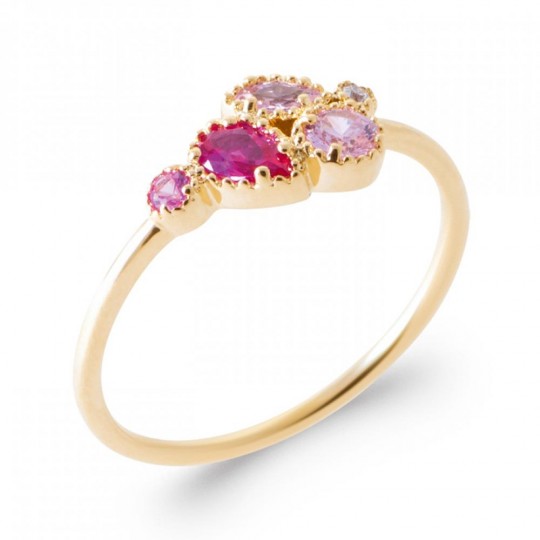 Bague Plaqué or 750/000...