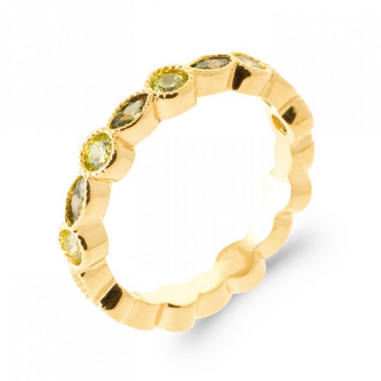 Bague Plaqué or 750/000...