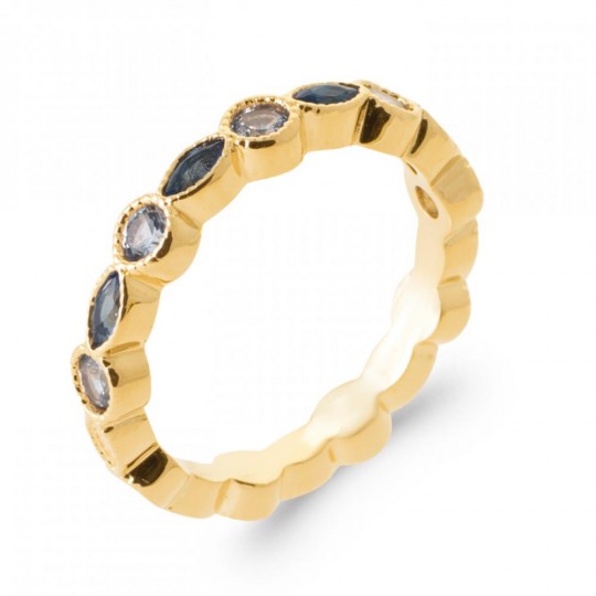 Bague Plaqué or 750/000...