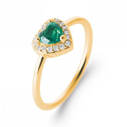 Bague Coeur Plaqué or...