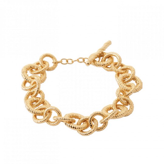 Bracelet Anneaux Tressés...