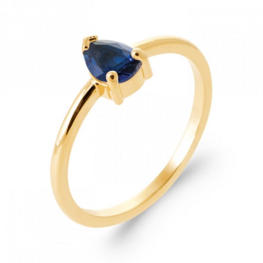 Bague Goutte Plaqué or...