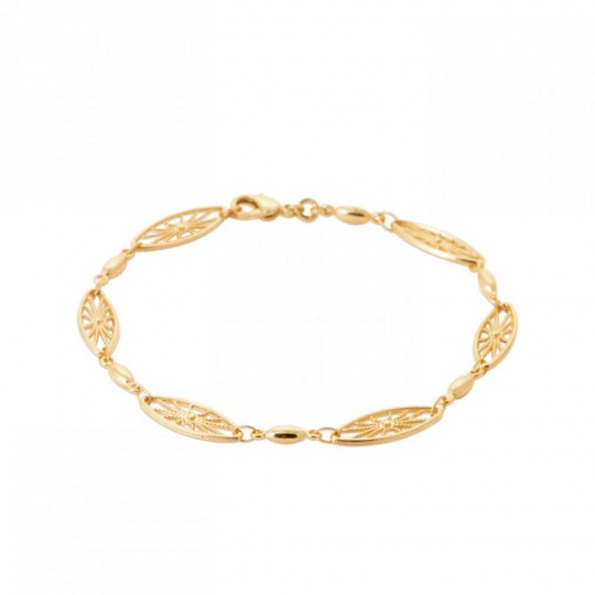 Bracelet Plaqué or 750/000...