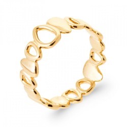Bague Ajourée Plaqué or...