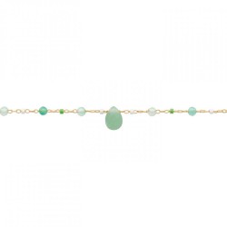 Bracelet Plaqué or 750/000...