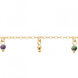 Chaîne de cheville Plaqué...