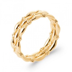 Bague Multi Anneaux Plaqué...