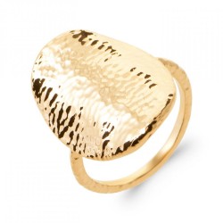 Bague Couvrante Martelée...