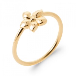 Bague Fleur Plaqué or Bague...
