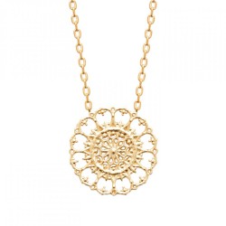 Collier Plaqué or 750/000 45cm