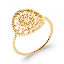 Bague Plaqué or 750/000