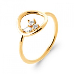 Bague Plaqué or 750/000...