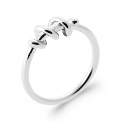 Bague Spirale Argent massif...