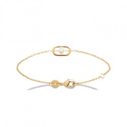 Bracelet Ovale Plaqué or...