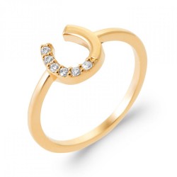 Boucle Sangle 30mm METALLIXITY Fer à Cheval Anneaux En D (15mm