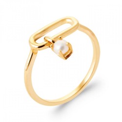 Bague Breloque Plaqué or...