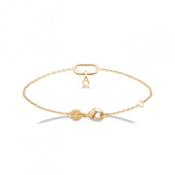 Bracelet Ovale Breloque...
