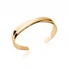 Manchette croisée - Plaqué Or - Femme - 58mm