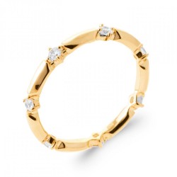 Bague Plaqué or 750/000...