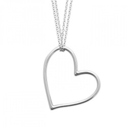 Collier Cœur Acier 316L...