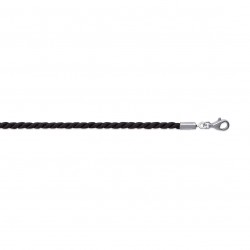 Collier Cordon torsadé noir...