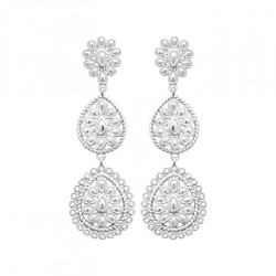 Boucles d'oreilles Fleur...