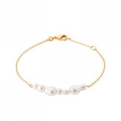 Bracelet Plaqué or 750/000...