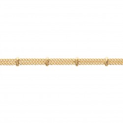 Bracelet chaîne doublée...