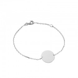 Bracelet médaillon rond...