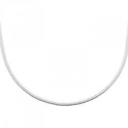 Collier Argent rhodié 45cm