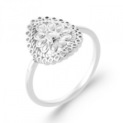 Bague Argent rhodié