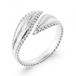 Bague Ouverte Feuille...
