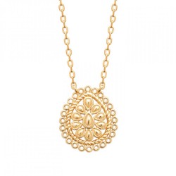 Collier Plaqué or 750/000 45cm