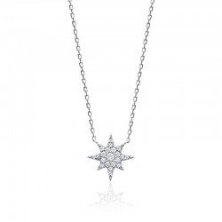 Collier rose des vents 14mm...