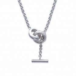 Collier Anneaux entrelacés...