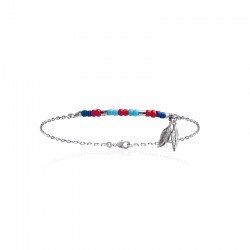 Bracelet Breloque Plumes...