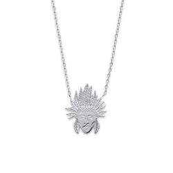 Collier Tête d'Indien 17mm...