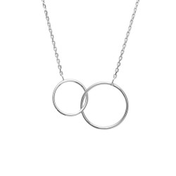 Collier Anneaux enlacés...