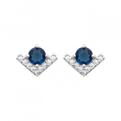 Boucles d'oreilles en V 9mm...