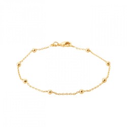 Bracelet Boules 3mm Plaqué...