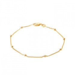 Bracelet Boules 2mm Plaqué...