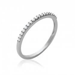 Demi-Alliance fine Argent...