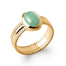 Bague Aventurine pierre...