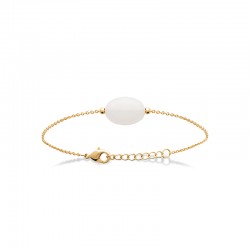 Bracelet Quartz Blanc,...